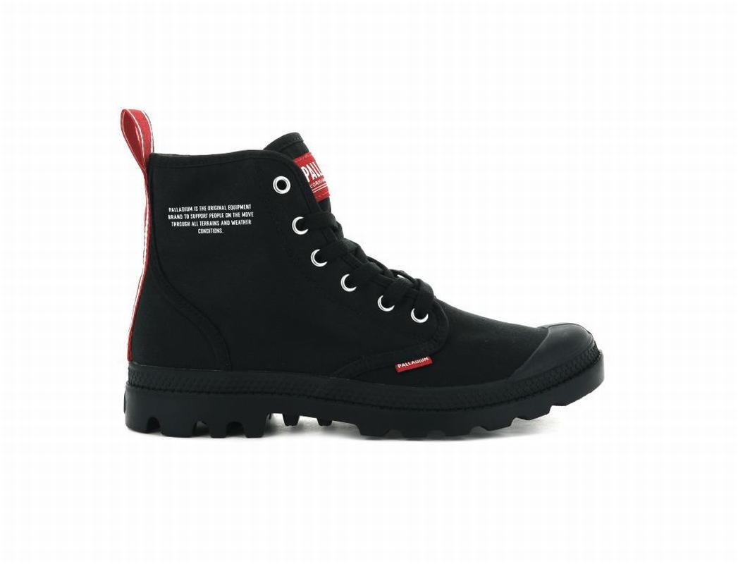 Palladium Pampa Hi Dare Muške Čizme Crne ||XY9418207||